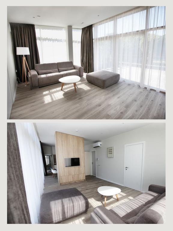 Linden Home Klaipeda Centrum Apartment Rum bild