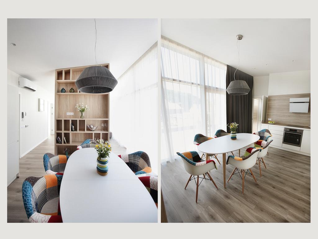 Linden Home Klaipeda Centrum Apartment Rum bild