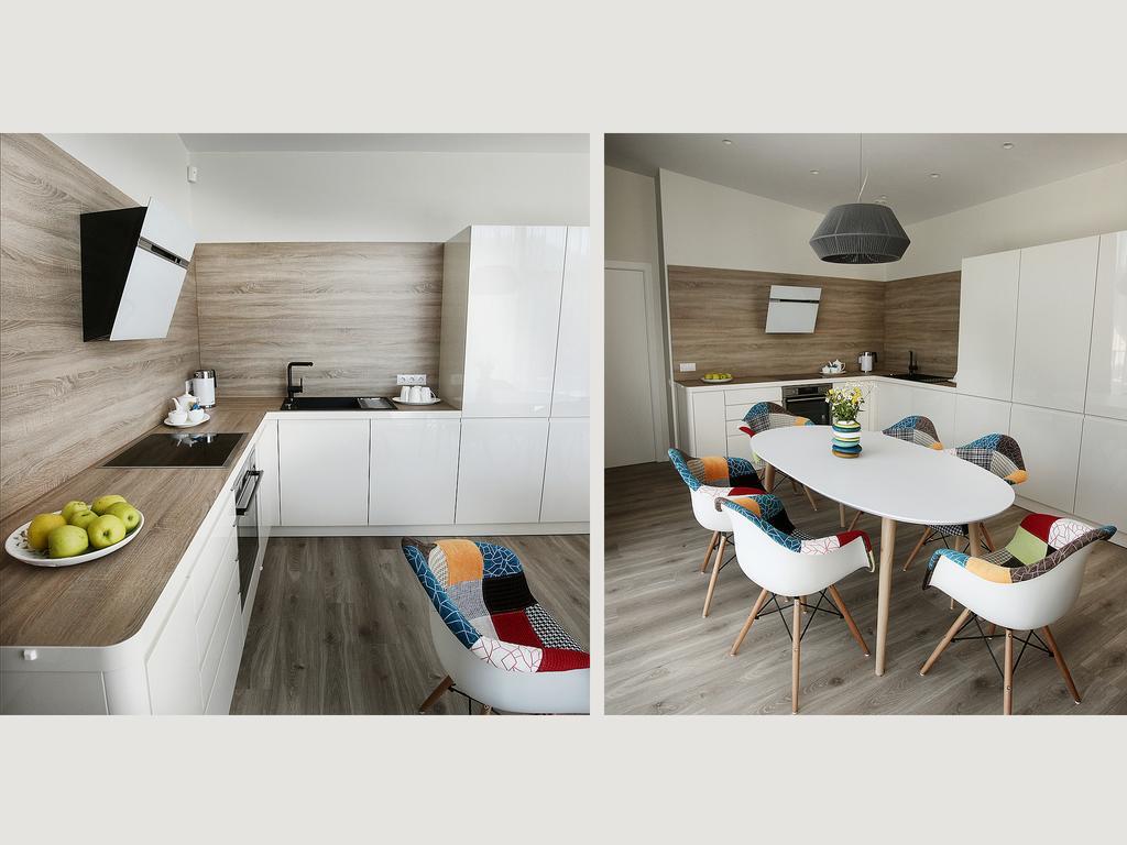 Linden Home Klaipeda Centrum Apartment Rum bild